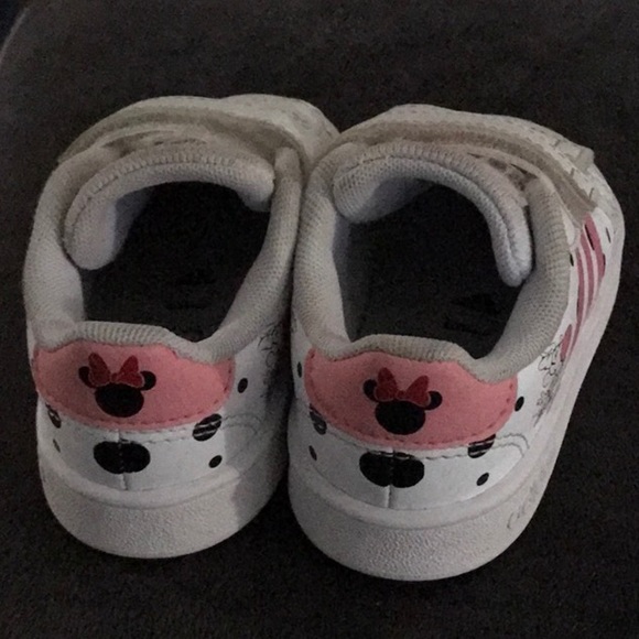 ADIDAS DISNEY MINNIE MOUSE TODDLER SIZE 6K Ethylene Vinyl Acetate SOLE UPPER - Picture 6 of 8